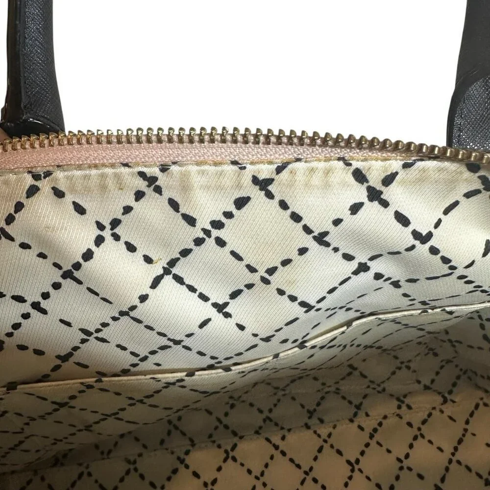 Kate Spade Cove Street Colorblock Pippa Crossbody in Soft Resetta Pink Black - Picture 10 of 12